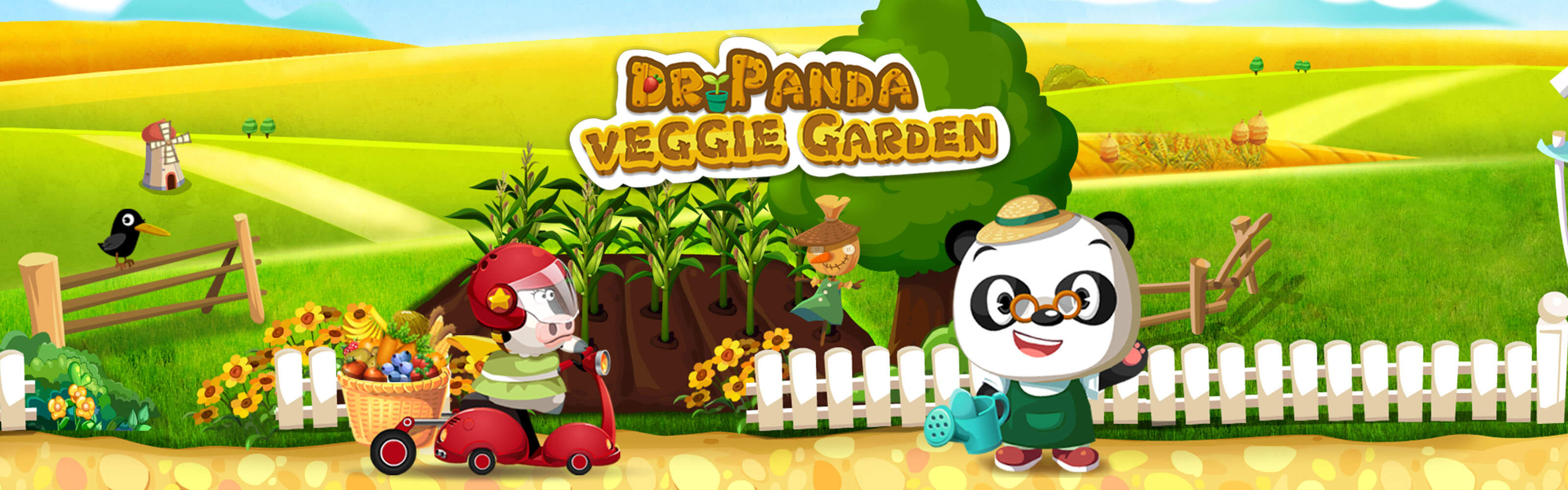Dr Panda Veggie Garden