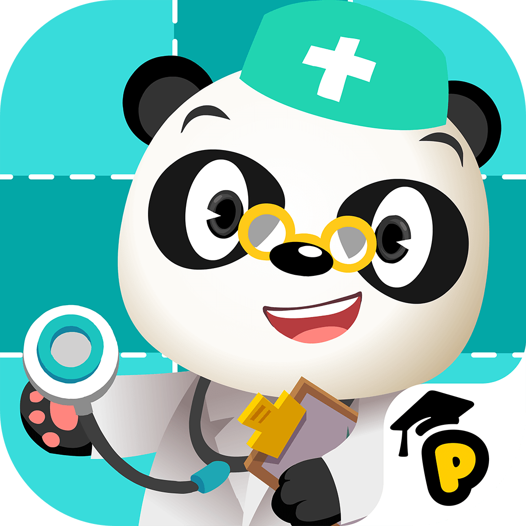 Игра я коплю. Игра с пандой врачом. Игра доктор Панда больница. Доктор Панда игрушка.
